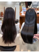 アッシュ 二子玉川店(Ash)&nbsp;髪質改善縮毛矯正/髪質改善/縮毛矯正/乾かしただけの縮毛矯正