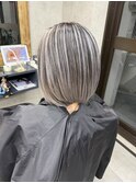 バレイヤージュ、ハイライト、レイヤーロング、キッズカット