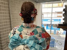 クラウン(CROWN)の雰囲気（　浴衣　振袖　訪問着　袴の着付け＋ヘアセットのご予約承ります）