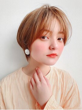 バイエイト(X８) ミニボブ小顔ブリーチ