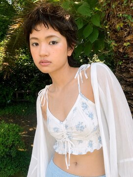 キース ヘアアンドメイク 恵比寿(kith. hair&make) ゆるふわショート/マニッシュショート/パーマ風