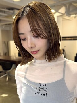 アビー(ABBEY) ボブ韓国ボブタッセルボブ20代30代40代レイヤーボブショートボブ