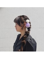 ヘアーブルーム(Hair bloom)&nbsp;サイド編みおろし
