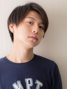 メンズヘア ビーセカンド 草加店(MENS HAIR B-2) 王道爽やか学生かき上げ七三分け清潔感スマートマッシュa1草加