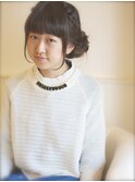 可愛い編み込みヘアアレンジ♪