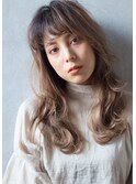 外国人風カラーレイヤースタイル