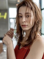 オースティン 門前仲町(AUSTIN)&nbsp;AUSTIN☆外ハネボブアッシュブラウンネオウルフツイストパーマ