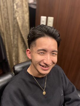 ヒロギンザ 五反田店(HIRO GINZA) ローフェード×パーマ