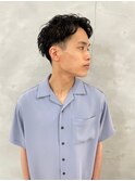メンズショートパーマ