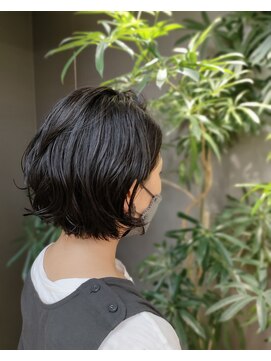 アパルトメント ジェシカ(l'appartement de Jessica) パーマ×ボブ