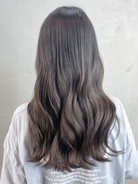 アイティーバイアルバム 八王子店(IT by ALBUM) グレージュ_チェリーブラウンフェミニンロング_ba406031