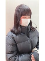 クララ サカエ(CLALA Sakae LA.DONNA group)&nbsp;暗めピンクブラウン