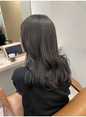 艶髪◎透明感のあるアッシュグレージュ【milly梅田】
