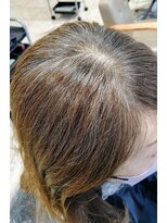 ヴィサージュファイン(VISAGE fine) 白髪ぼかし ハイライト ブリーチ ミディアム