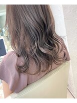 ファイブボックスヘアー 広島(five vox hair) 予防美容ケアカラー ラベンダーグレージュ