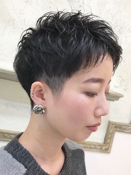 リゴ ヘアー(RIGO hair) ★、ベリショ、ショート、2ブロック、オシャレママ