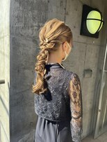 成人式ヘア　ヘアセット　ヘアアレンジ