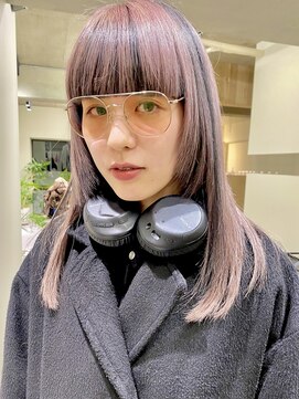 フイ(HUI) 20代30代大人可愛いラベンダーピンクベージュミルクティーピンク