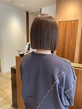 フーコー 一枝店(fuhcoh) ぱつっと切りっぱなしボブ