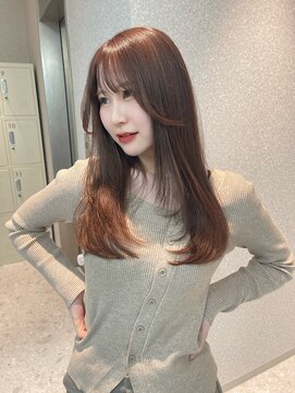 天神美容室 『福岡美容室/ayana』ケアブリーチで作る艶ハイトーン！