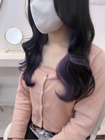 ラビス(Lovis)&nbsp;ミディアム/暗めカラー/デザインカラー/フェイスフレーミング