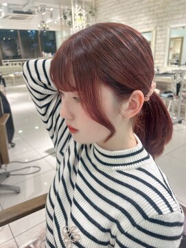 フォルテ 表参道店(FORTE) 縛っても可愛い顔周りカット【フォルテ 唐澤】