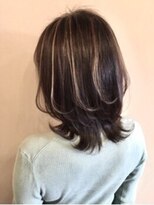 アメリシシ 近鉄八尾店(Ameri sisii.)&nbsp;【ブラウンベージュ/セミロング/レイヤー】#Ameri  #八尾