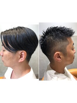 [当日予約可]日曜以外21時まで営業♪仕事帰りも通いやすく男性staffのみ在籍★[メンズカット\3500]