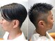 リトルクイニー(LittleQueenie)の写真/[当日予約可]日曜以外21時まで営業♪仕事帰りも通いやすく男性staffのみ在籍★[メンズカット¥3500]