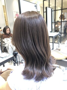 ネオリーブギンザ 銀座店(Neolive GINZA) 髪質改善 まろんベージュカラー (銀座)