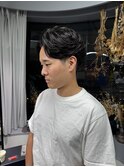 流行りのフェザーパーマ!