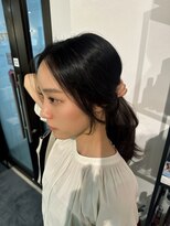 コワファースト長崎シャンプーボーイ 2nd(COIFF1RST 長崎 SHAMPOO BOY)&nbsp;長崎　結んでも可愛い顔周りカット