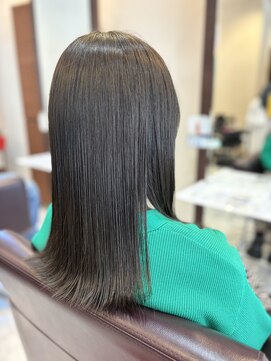 【5月】外ハネセミディー×グレージュ