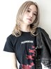 【指名スタイリスト限定】ケアブリーチ+カラー+トリートメント　14000