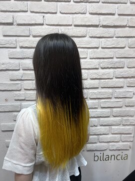 ビランチェ 池袋(bilancia) ホワイトグレージュ/ミニウルフ/グラデーションカラー