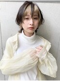 ショートウルフ×インナーデザインカラー
