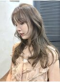 レイヤー/顔まわりレイヤー/ブリーチなし/フェイスレイヤー