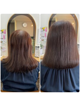 ノムラ理美容室 髪の内側から元気にしていくカラーとカット