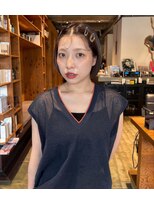 コレット(COLETTE)&nbsp;シースルーバング × コンパクトボブ