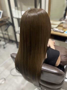 コルク(colku) 髪質改善カラーエステ / オリーブベージュ/ 髪質改善 /仙台 長町