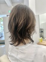 コキュウ(co-kyu)&nbsp;顔まわり可愛く＋ミディアムレイヤー＋クビレパーマ