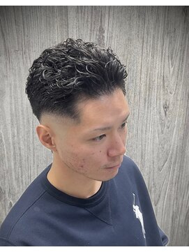 ゴート 香椎(GOAT) メンズカット/パーマ/ニュアンス/フェザー/フェード/20代/30代