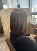 髪質改善艶カラー