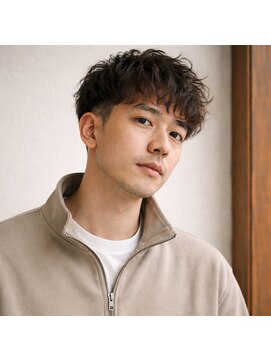 スープレックス ヘアーデザイン(SOUPREX HAIR DESIGN) 大人メンズツーブロックニュアンスパーマ　20代 30代 40代 50代