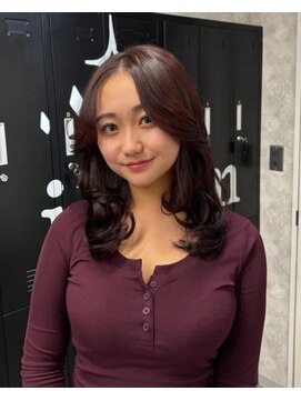 ティアム 渋谷店(Tiam shibuya) 伸ばしかけヘア/小顔ヘア/ブリーチなしカラー/髪質改善