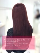 ケンジ 平塚 アネッタ(KENJE annetta) 【ワンカラー】ラベンダーレッド