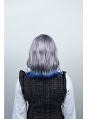 SILVER × BLUE