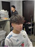 波巻きプードルパーマ
