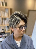 フィッシュヘアー(fish hair)&nbsp;髪質改善/エイジング毛/メンズ/メンズパーマ/ハイライト