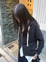 ワゴンヘアー(wagon hair) ちゅるちゅるな透明感 グレージュカラー